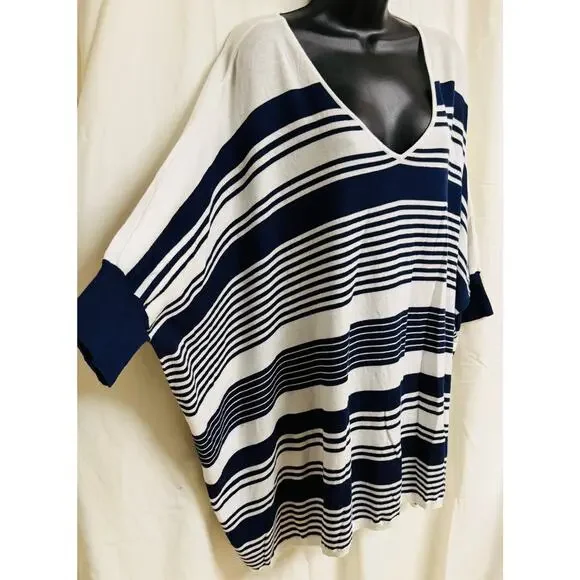 Tommy Bahama Womens Beach Sweater 3/4 Sleeves V-Neckline Cover-Up NWT New - Picture 4 of 9